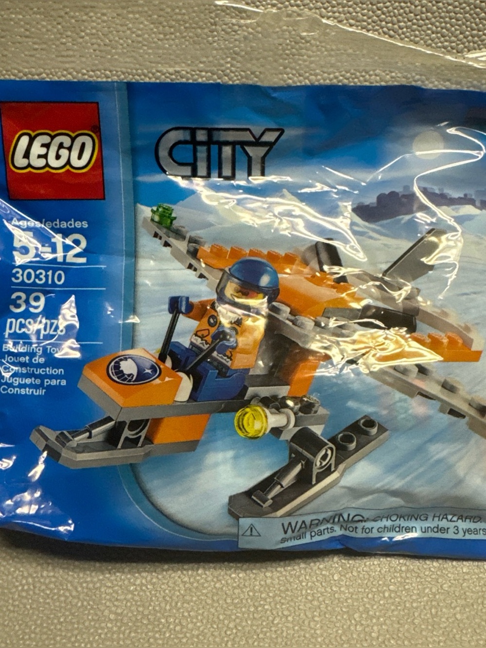 LEGO City Seaplane Rescue Toy - 30310 Arctic Scout polybag